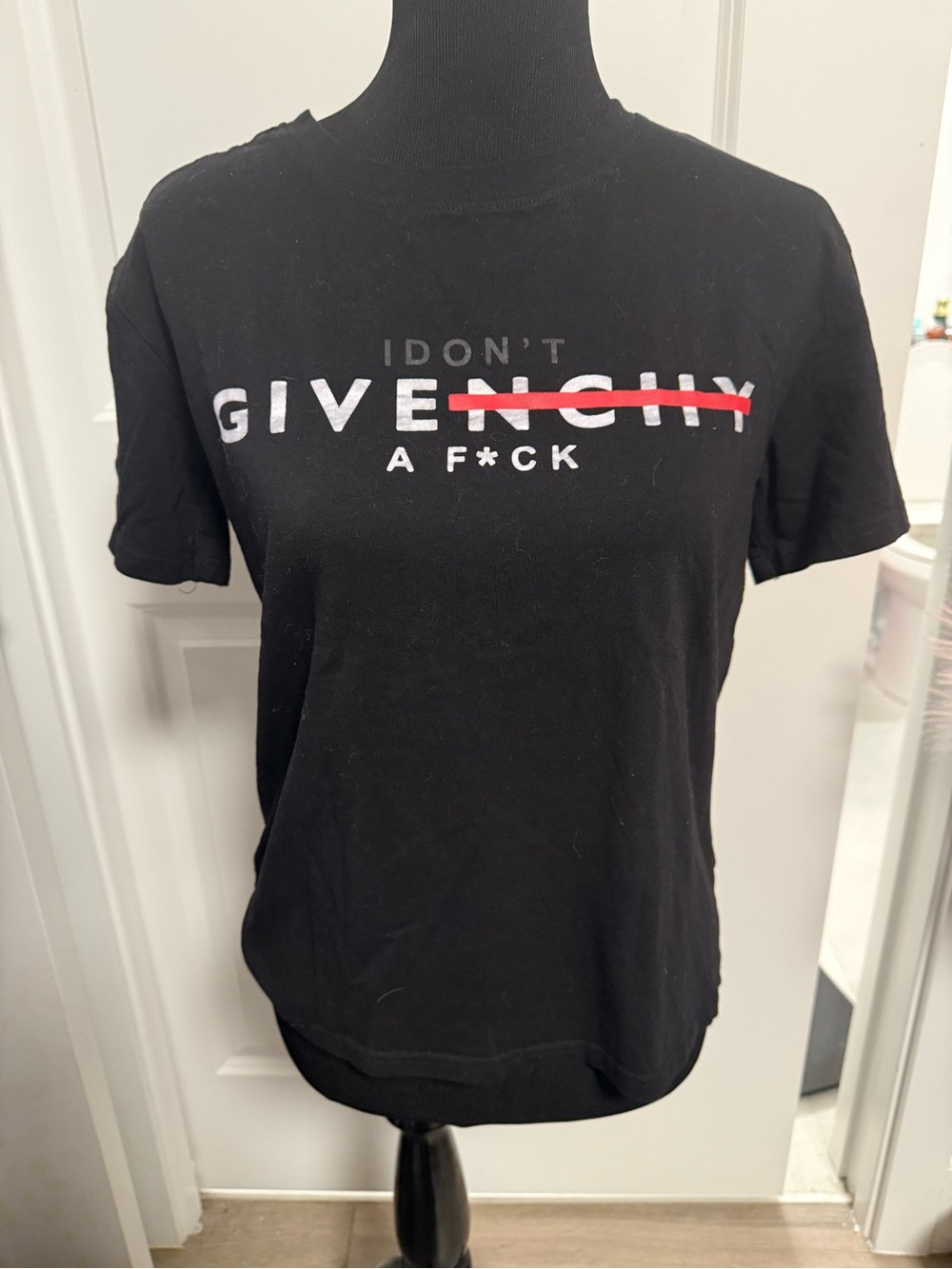 I Don't Give(nchy) a F*ck Graphic Tee - Black